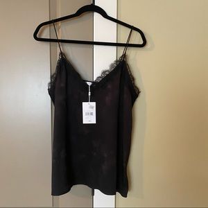 ANINE BING Bella Tie Dye Silk Blouse M